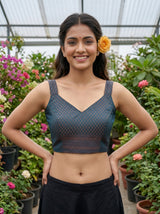 MIMOSA Rama Saree Saree — blouse close-up