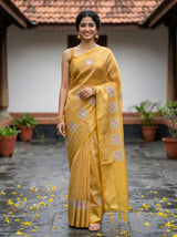 Gold  Saree