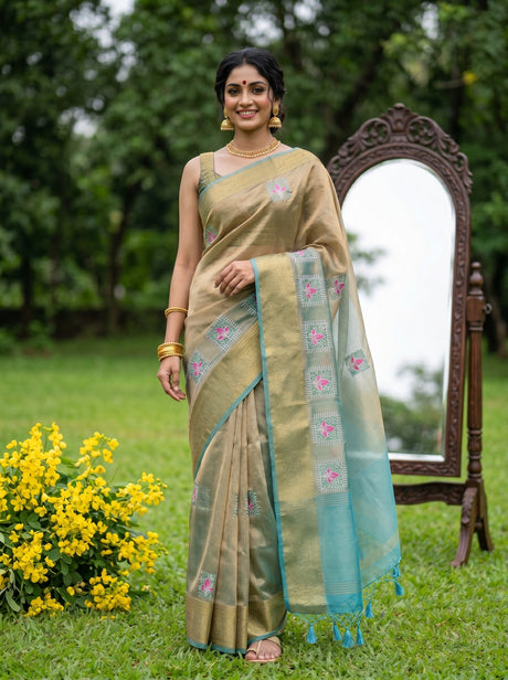 Sapphire  Saree