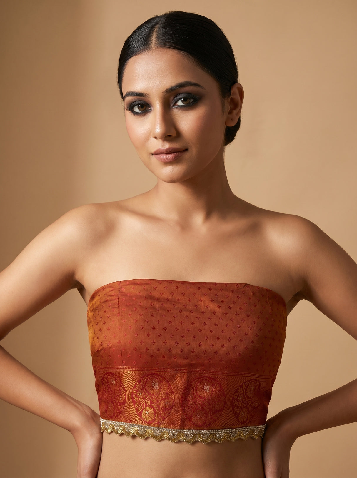 MIMOSA Saree Saree — blouse close-up