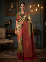 MIMOSA Saree Saree — front view on mannequin