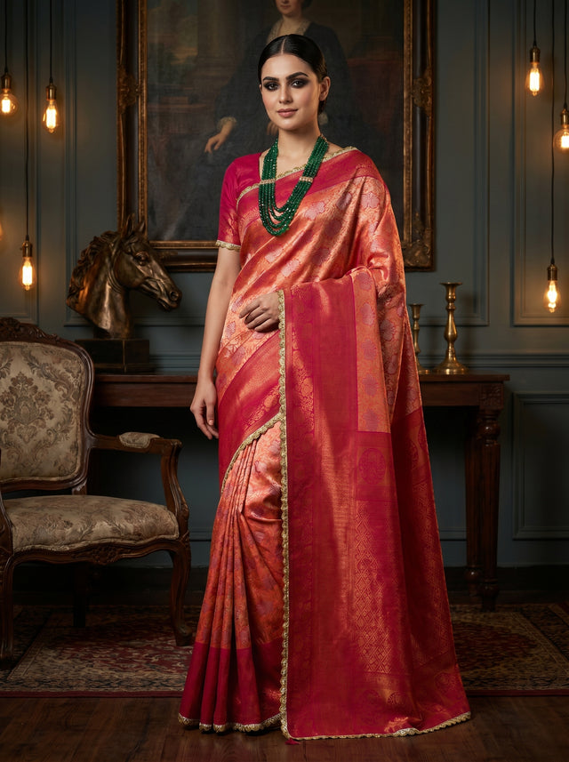 MIMOSA Saree Saree — front view on mannequin