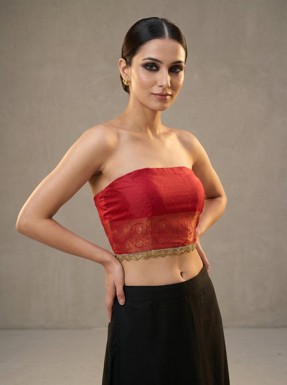 MIMOSA Saree Saree — blouse close-up