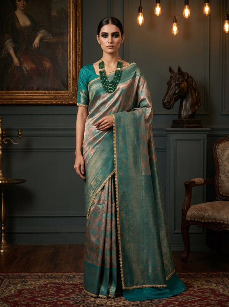 MIMOSA Saree Saree — front view on mannequin