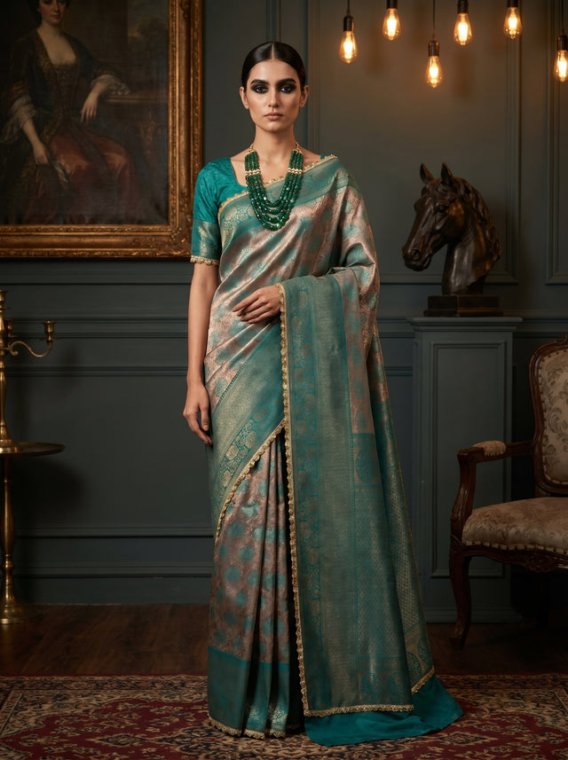 MIMOSA Saree Saree — front view on mannequin