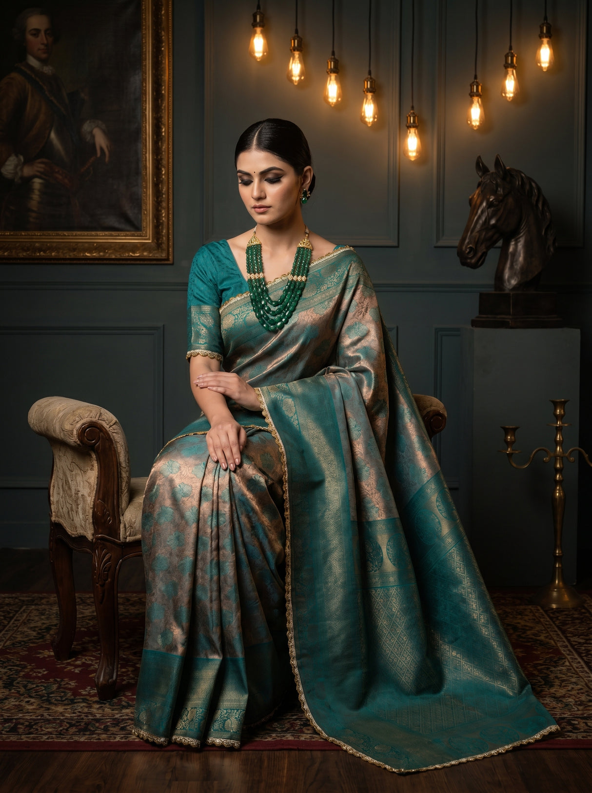 MIMOSA Saree Saree — pose 8 styling detail