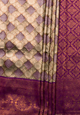 MIMOSA Magenta Saree Saree — fleets shot full lifestyle