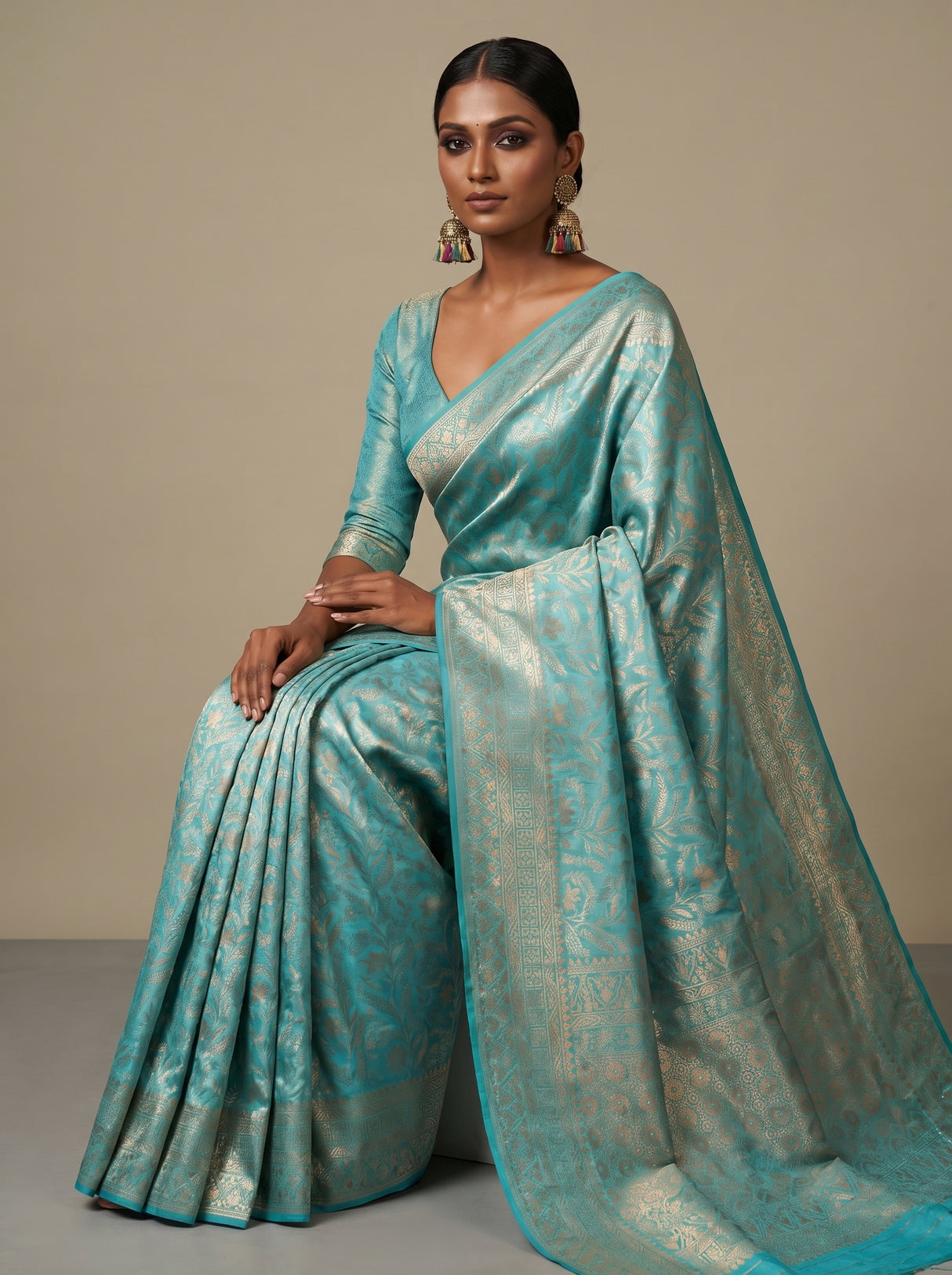 MIMOSA Saree Saree — pose 8 styling detail