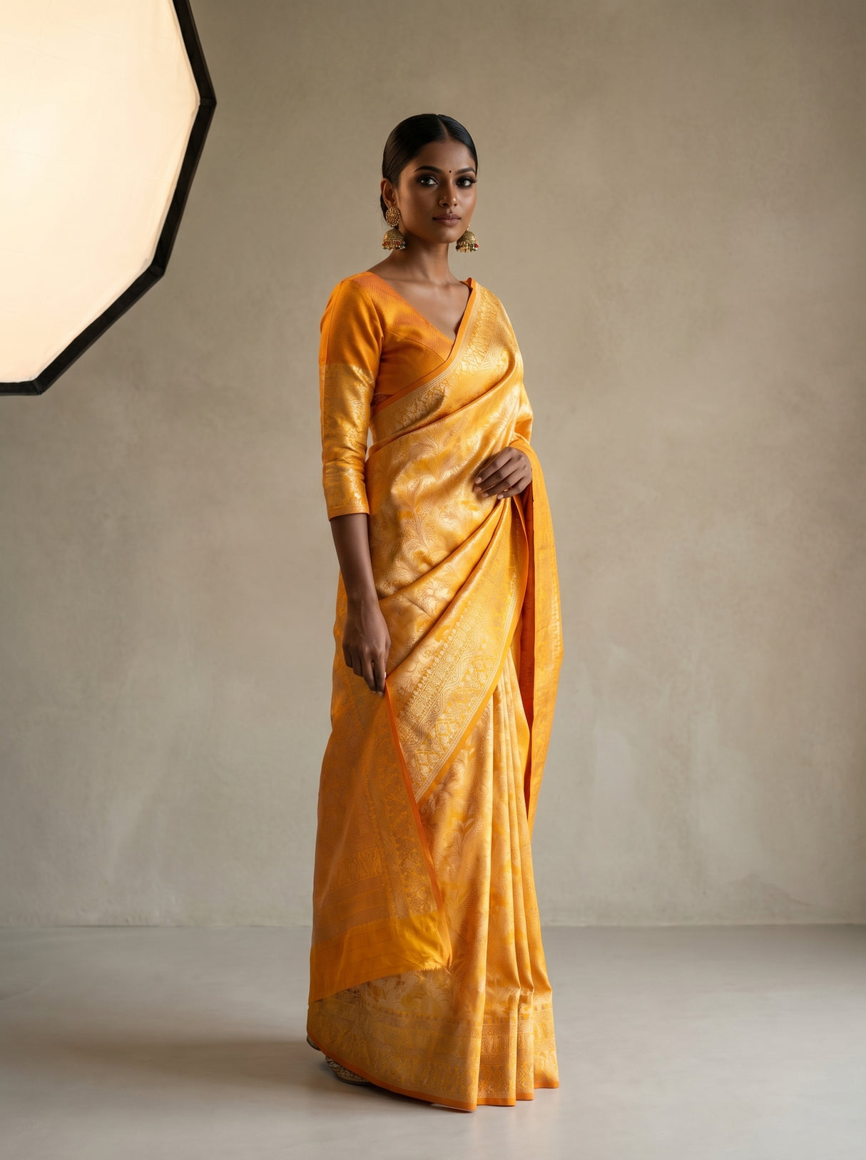 MIMOSA Saree Saree — pose 5 styling detail