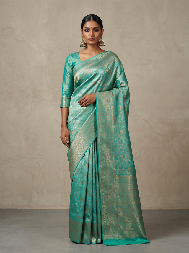 MIMOSA Saree Saree — front view on mannequin