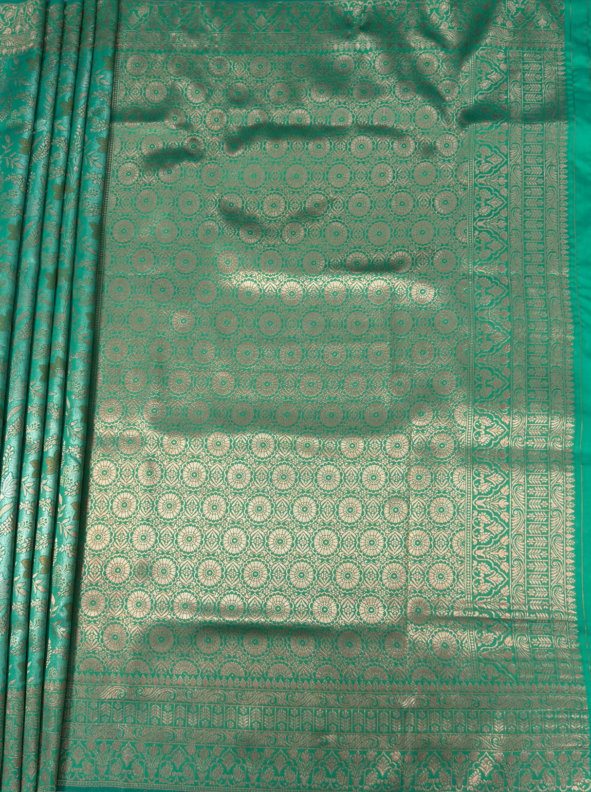 MIMOSA Saree Saree — pallu and zari work detail