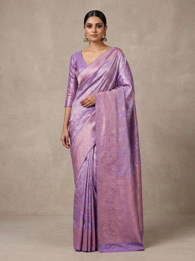 MIMOSA Saree Saree — front view on mannequin