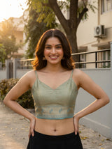 MIMOSA Saree Saree — blouse close-up
