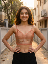 MIMOSA Saree Saree — blouse close-up