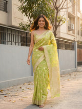 MIMOSA Saree Saree — pose 6 styling detail
