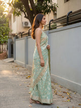 MIMOSA Saree Saree — pose 3 styling detail