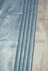 MIMOSA Royal Blue Kanjivaram Art Silk Saree — fleets shot full lifestyle