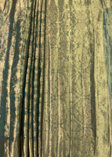 MIMOSA Rama Kanjivaram Art Silk Saree — pallu and zari work detail