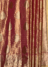 MIMOSA Gajari Kanjivaram Art Silk Saree — fleets shot full lifestyle
