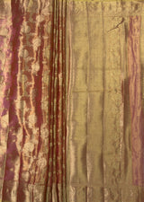 MIMOSA Gajari Kanjivaram Art Silk Saree — pallu and zari work detail