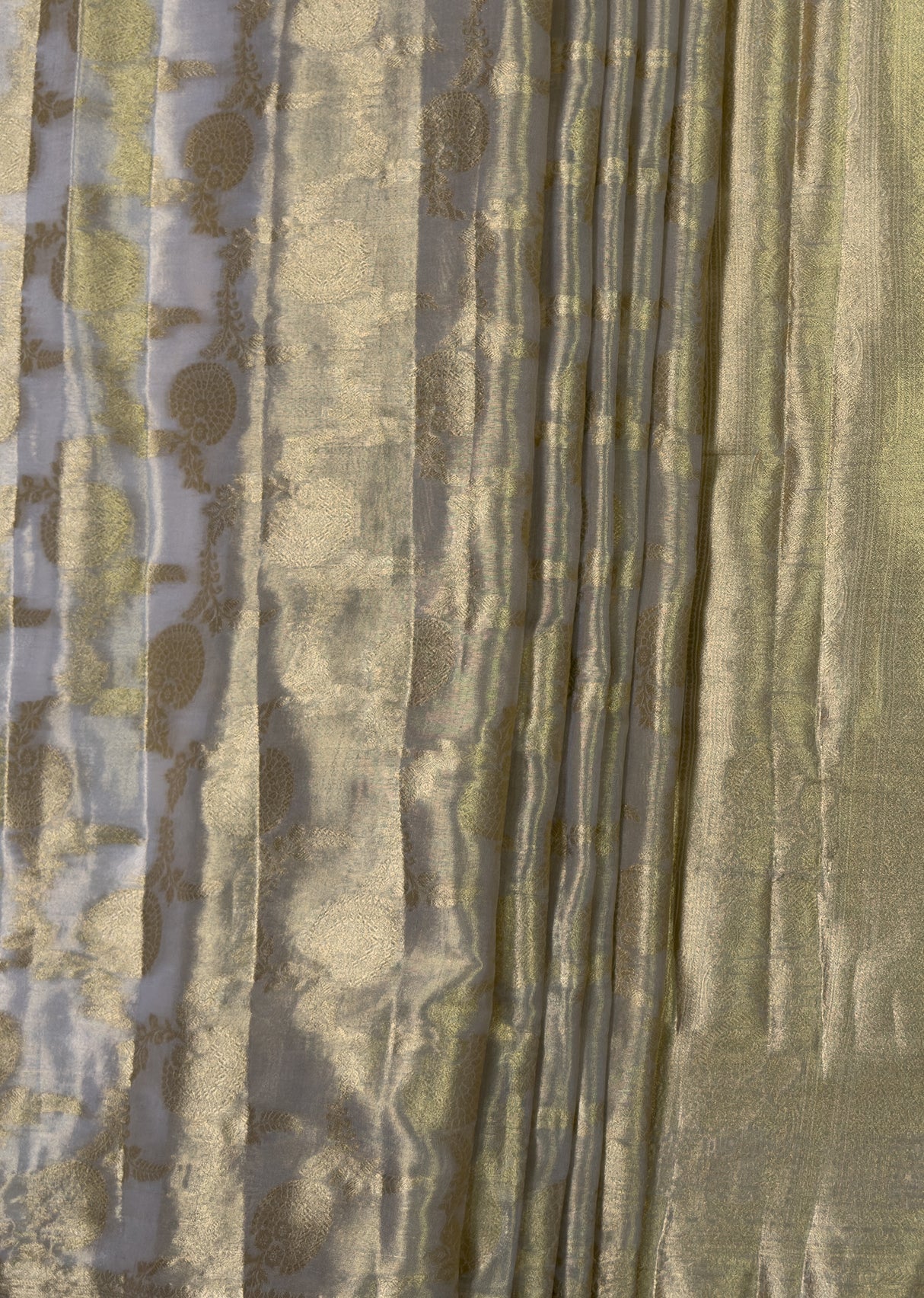 MIMOSA Mustard Kanjivaram Art Silk Saree — fleets shot full lifestyle