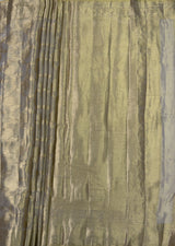 MIMOSA Mustard Kanjivaram Art Silk Saree — pallu and zari work detail
