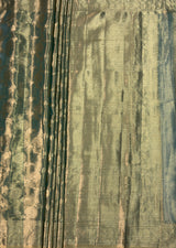 MIMOSA Rama Kanjivaram Art Silk Saree — pallu and zari work detail
