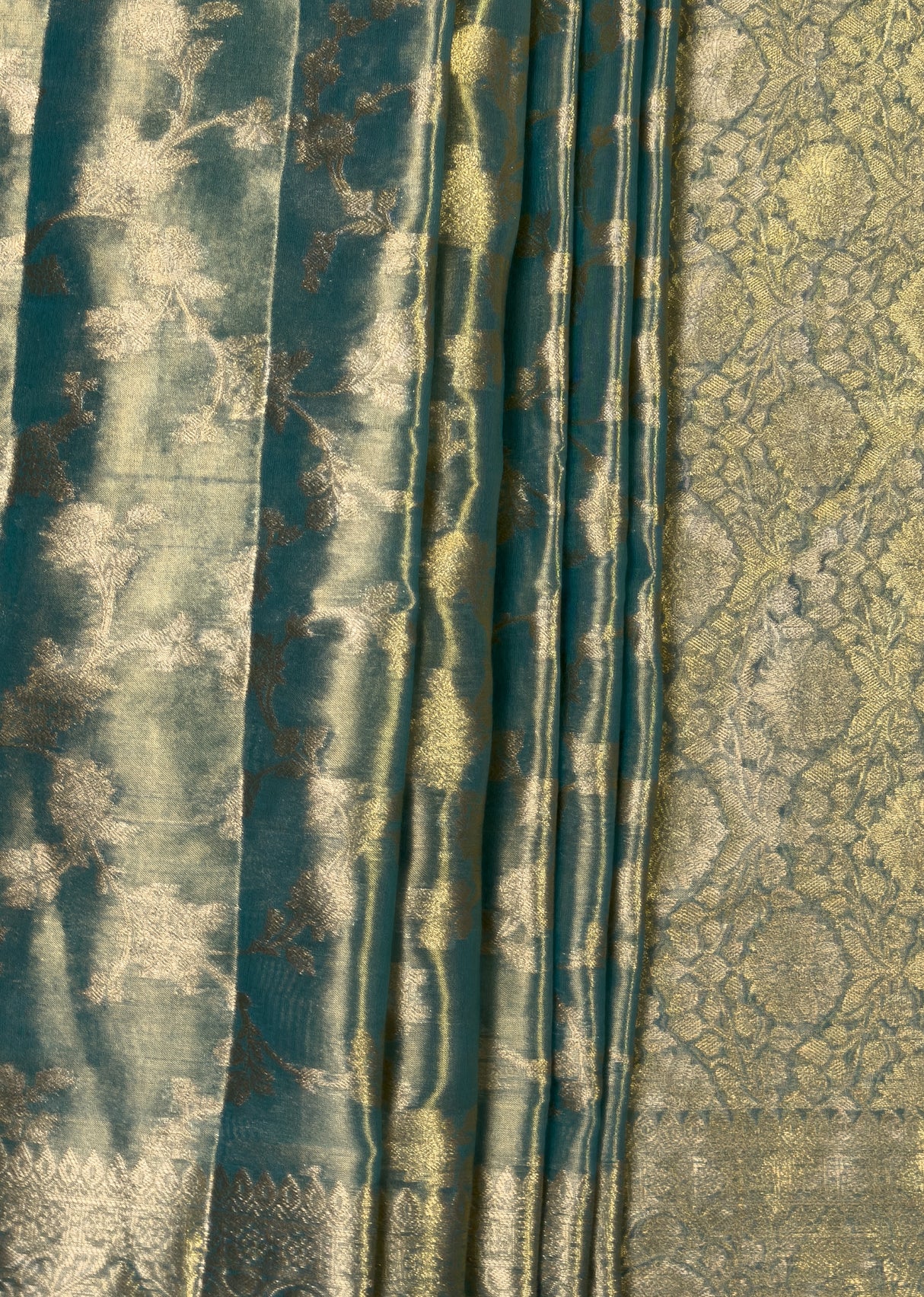 MIMOSA Rama Kanjivaram Art Silk Saree — fleets shot full lifestyle