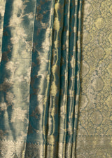 MIMOSA Rama Kanjivaram Art Silk Saree — fleets shot full lifestyle