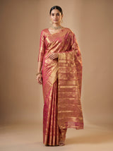 MIMOSA Rani Kanjivaram Art Silk Saree — Mannequin Draped
