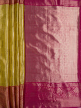 MIMOSA Saree Saree — pallu and zari work detail