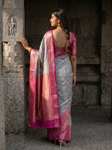 MIMOSA Saree Saree — pose 2 styling detail