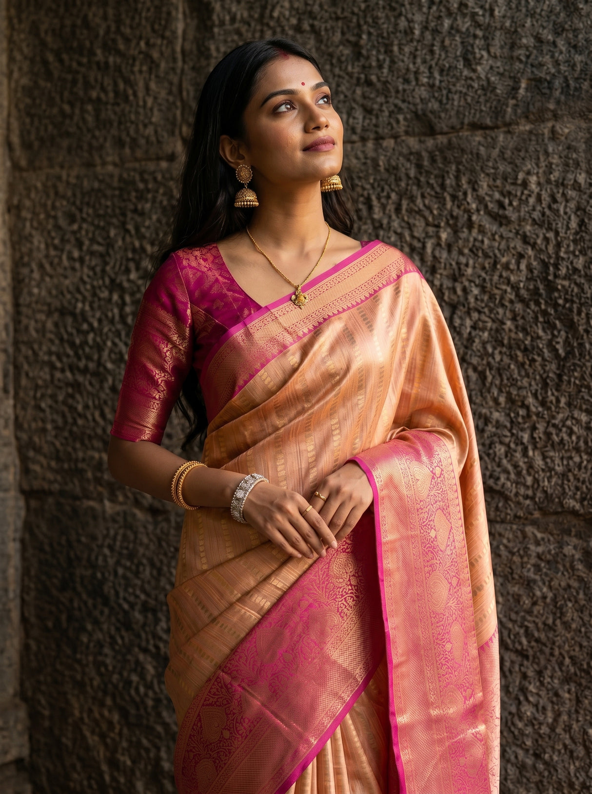 MIMOSA Saree Saree — pose 10 styling detail
