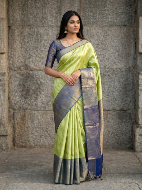 MIMOSA Saree Saree — front view on mannequin
