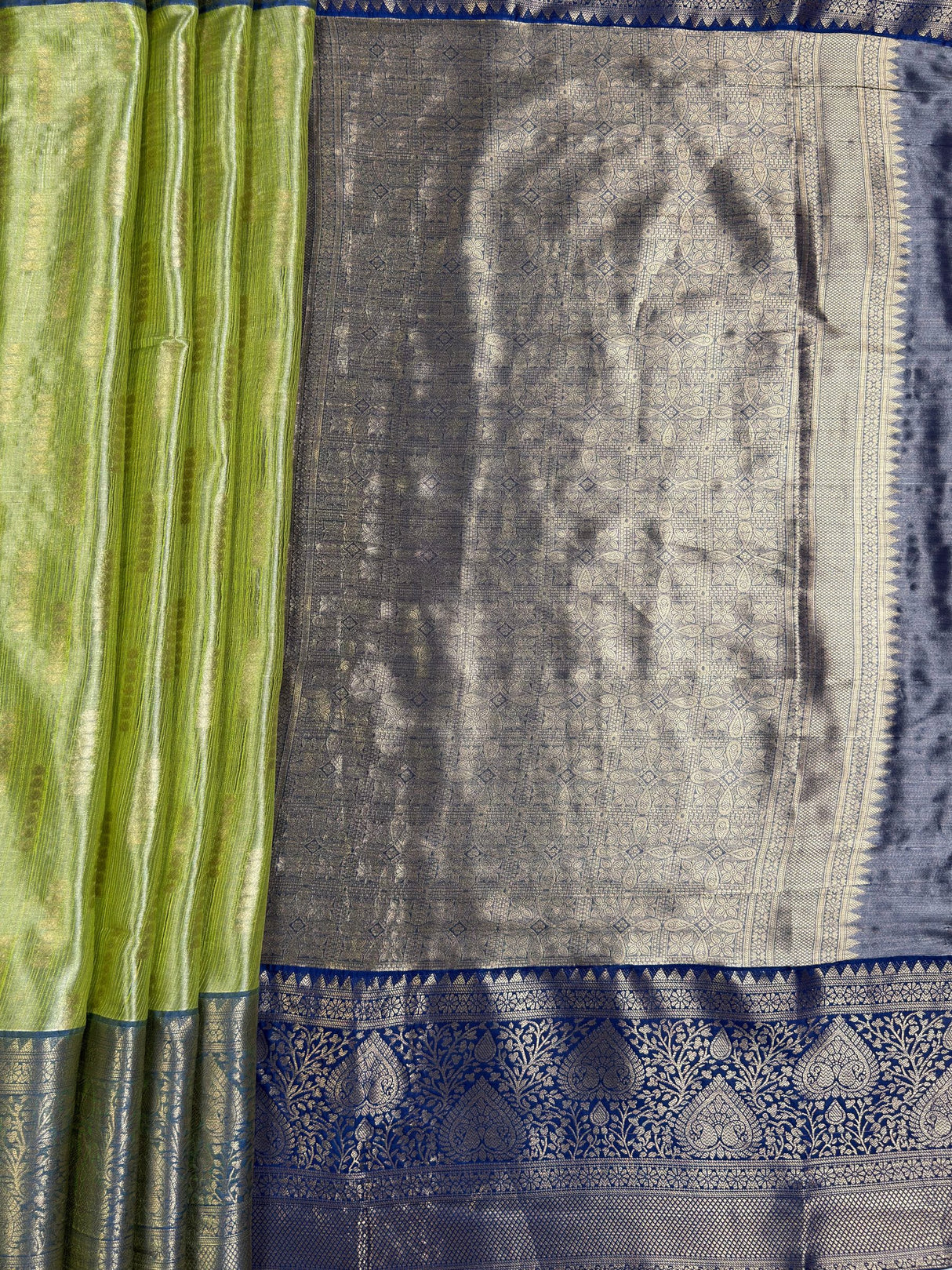 MIMOSA Saree Saree — pallu and zari work detail