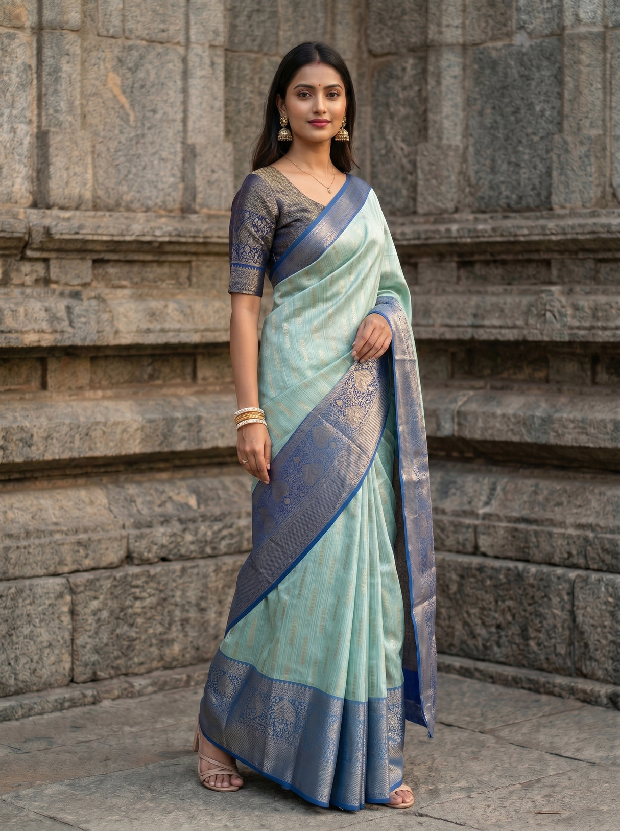 MIMOSA Saree Saree — pose 5 styling detail