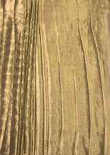 MIMOSA Chikoo Kanjivaram Art Silk Saree — pallu and zari work detail