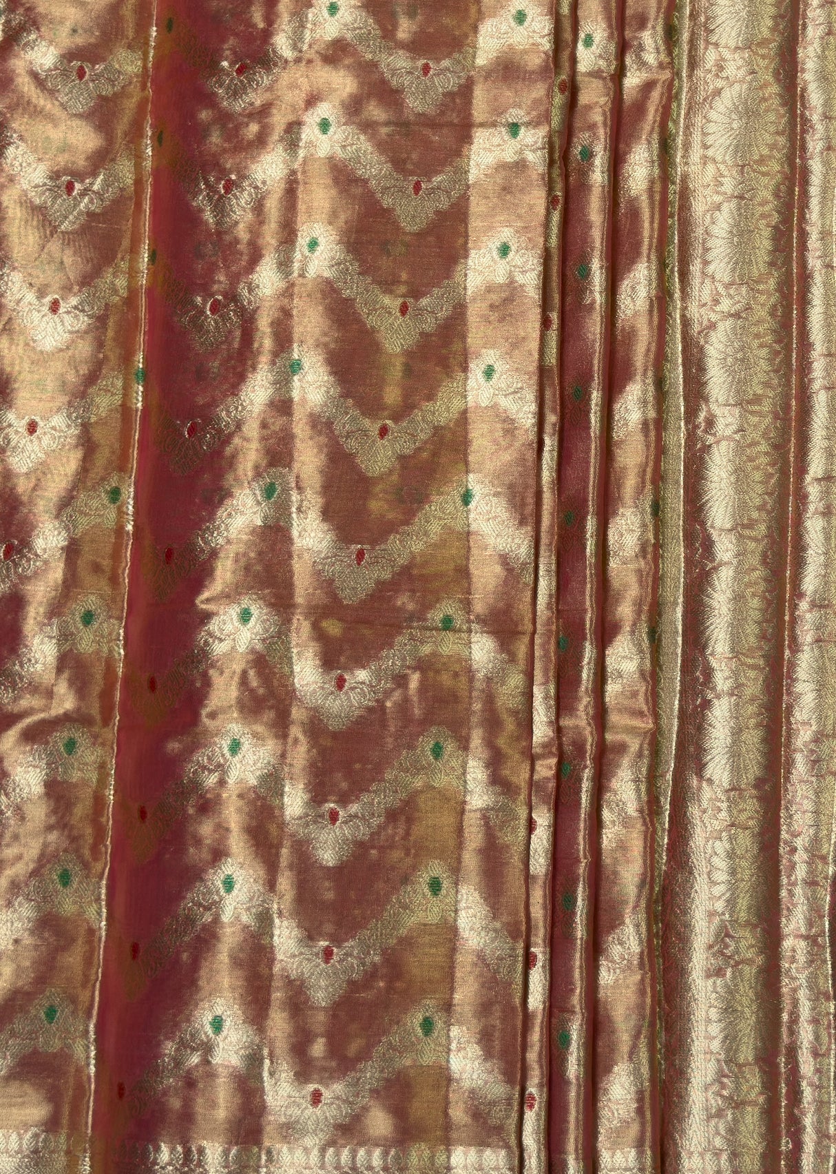 MIMOSA Gajari Kanjivaram Art Silk Saree — fleets shot full lifestyle