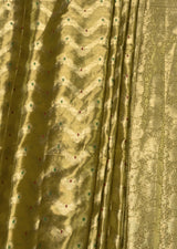 MIMOSA Mustard Kanjivaram Art Silk Saree — fleets shot full lifestyle