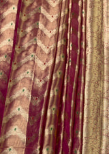 MIMOSA Rani Kanjivaram Art Silk Saree — fleets shot full lifestyle