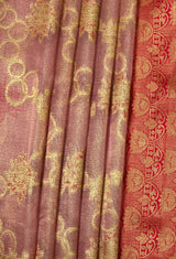 MIMOSA Rani Banarasi Art Silk Saree — fleets shot full lifestyle