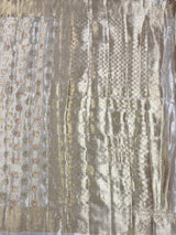 MIMOSA Chiku Banarasi Art Silk Saree — pallu and zari work detail