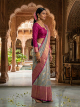 MIMOSA Saree Saree — pose 3 styling detail