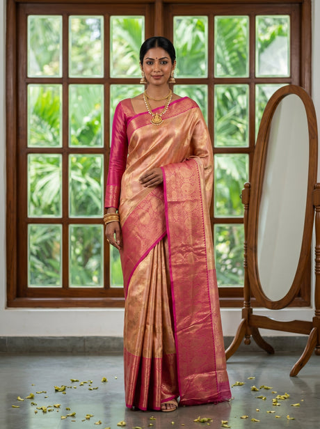 MIMOSA Saree Saree — front view on mannequin