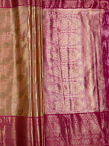 MIMOSA Saree Saree — pallu and zari work detail
