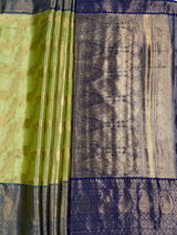 MIMOSA Saree Saree — pallu and zari work detail