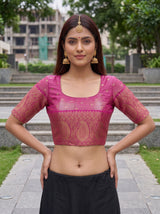 MIMOSA Saree Saree — blouse close-up