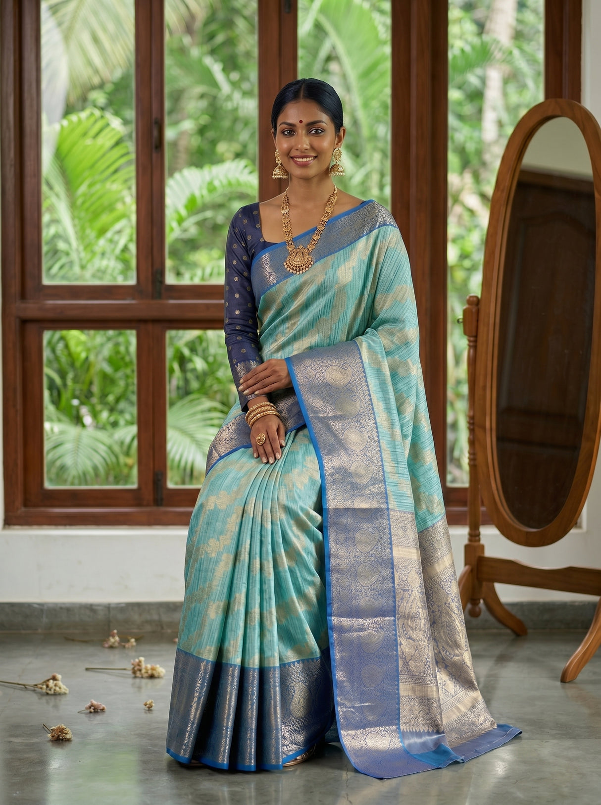 MIMOSA Saree Saree — pose 8 styling detail