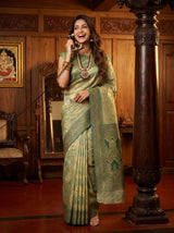 MIMOSA Saree Saree — front view on mannequin