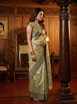MIMOSA Saree Saree — pose 3 styling detail